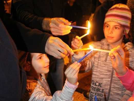 Hanukkah at the Tower of David - 4