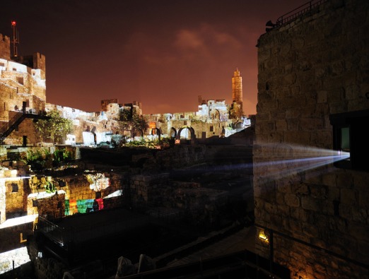Sukkot at the Tower of David - 3