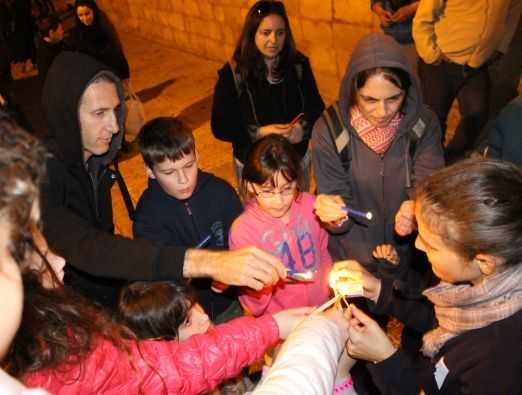 Hanukah at the Tower of David Museum - 2
